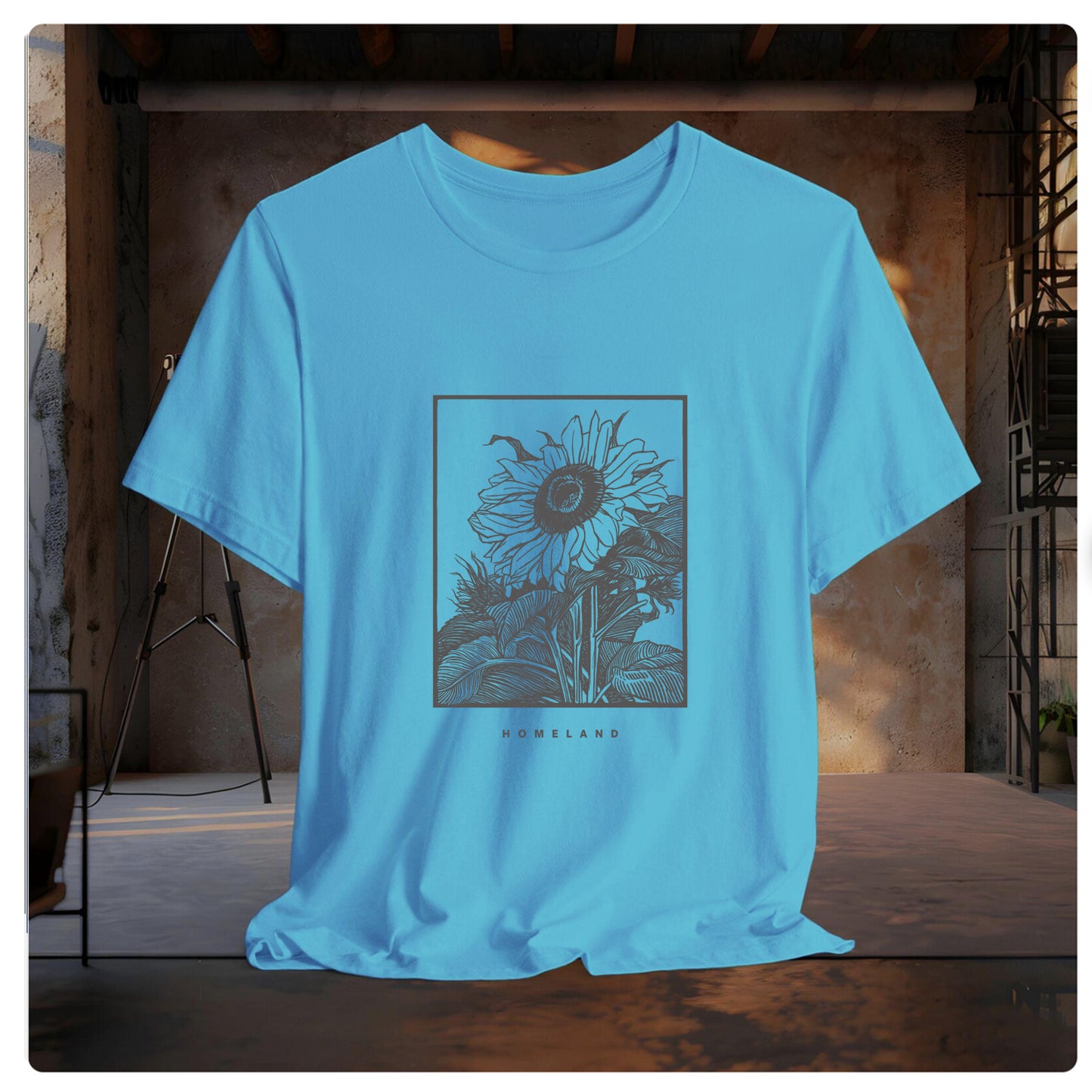 Sunflower Oversized Graphic T shirt