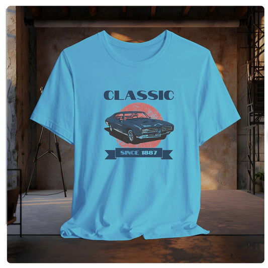 Classic car Unisex Oversized T-shirt