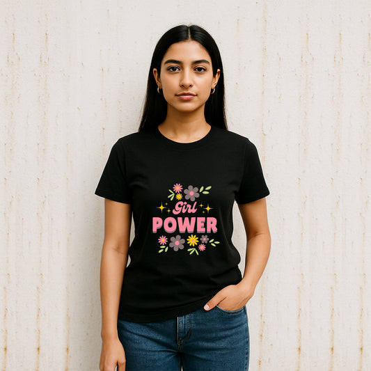 Girl Power Regular Fit T-shirt