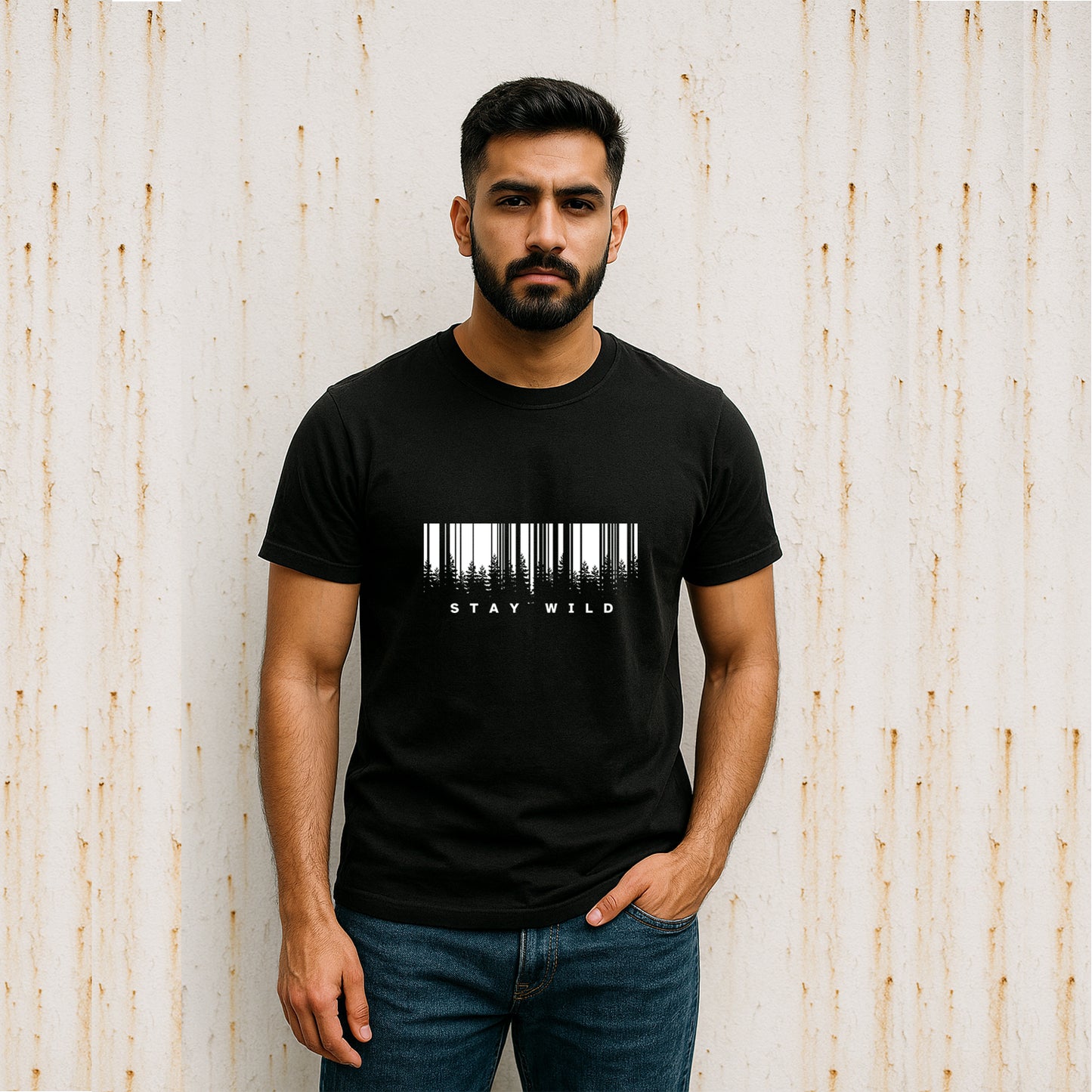 Stay Wild Unisex Regular Fit T-shirt