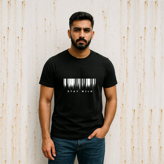 Stay Wild Unisex Regular Fit T-shirt