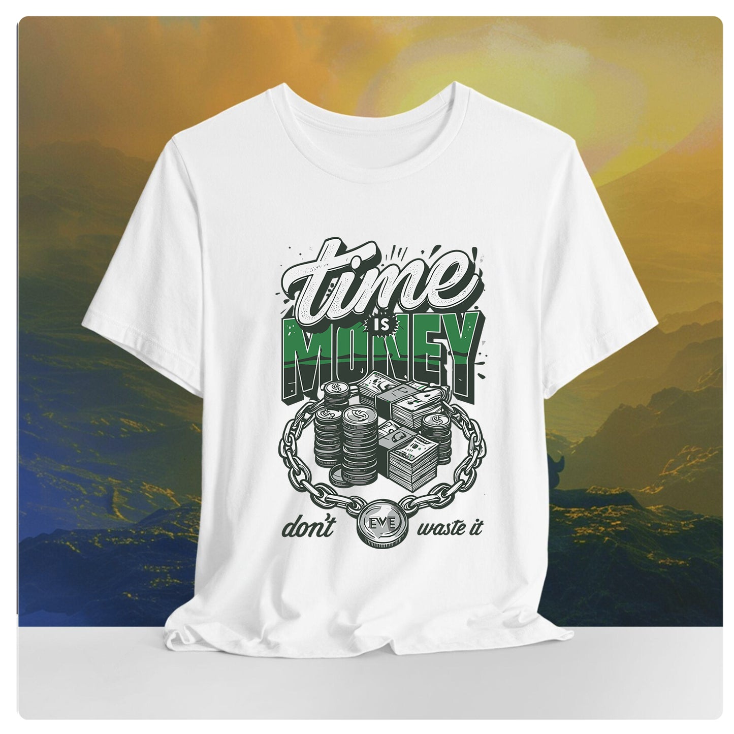 Time is Money Unisex Oversized T-shirt