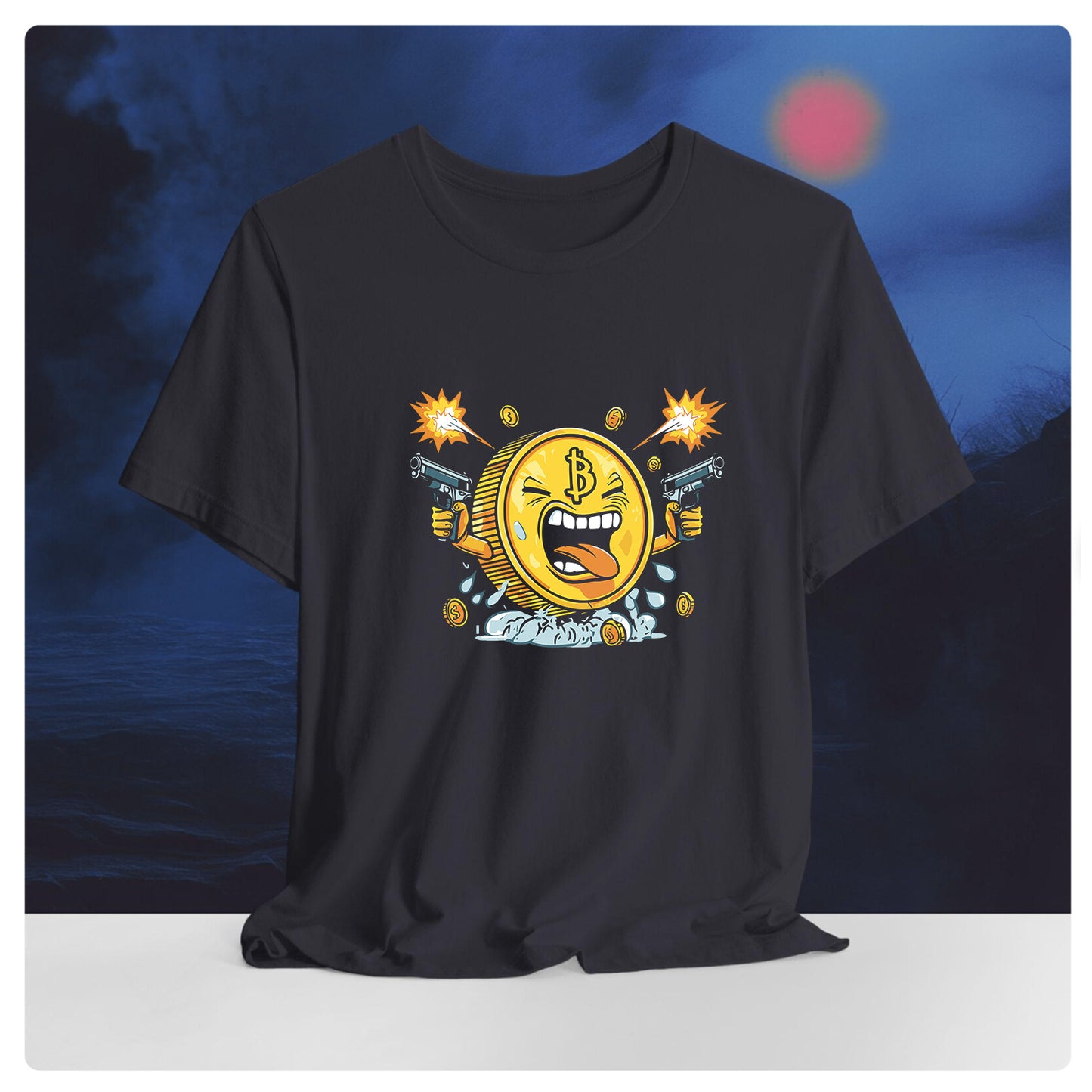 Bitcoin Unisex Oversized T-shirt