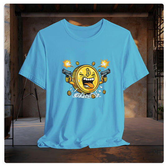Bitcoin Unisex Oversized T-shirt