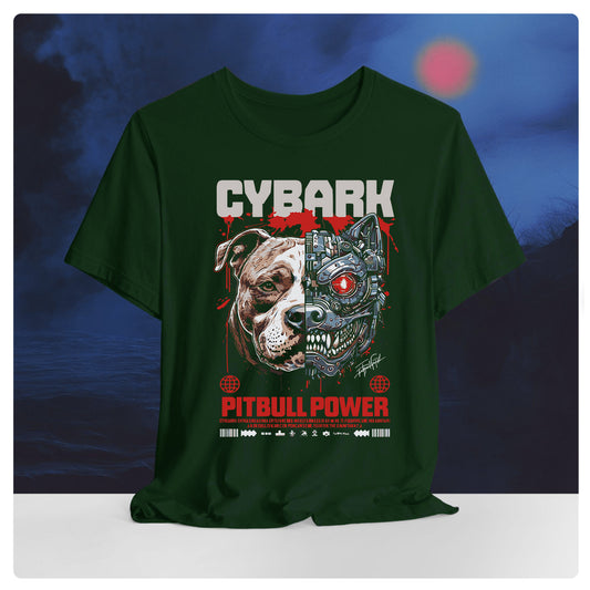 Cybark oversized Graphic T shirt