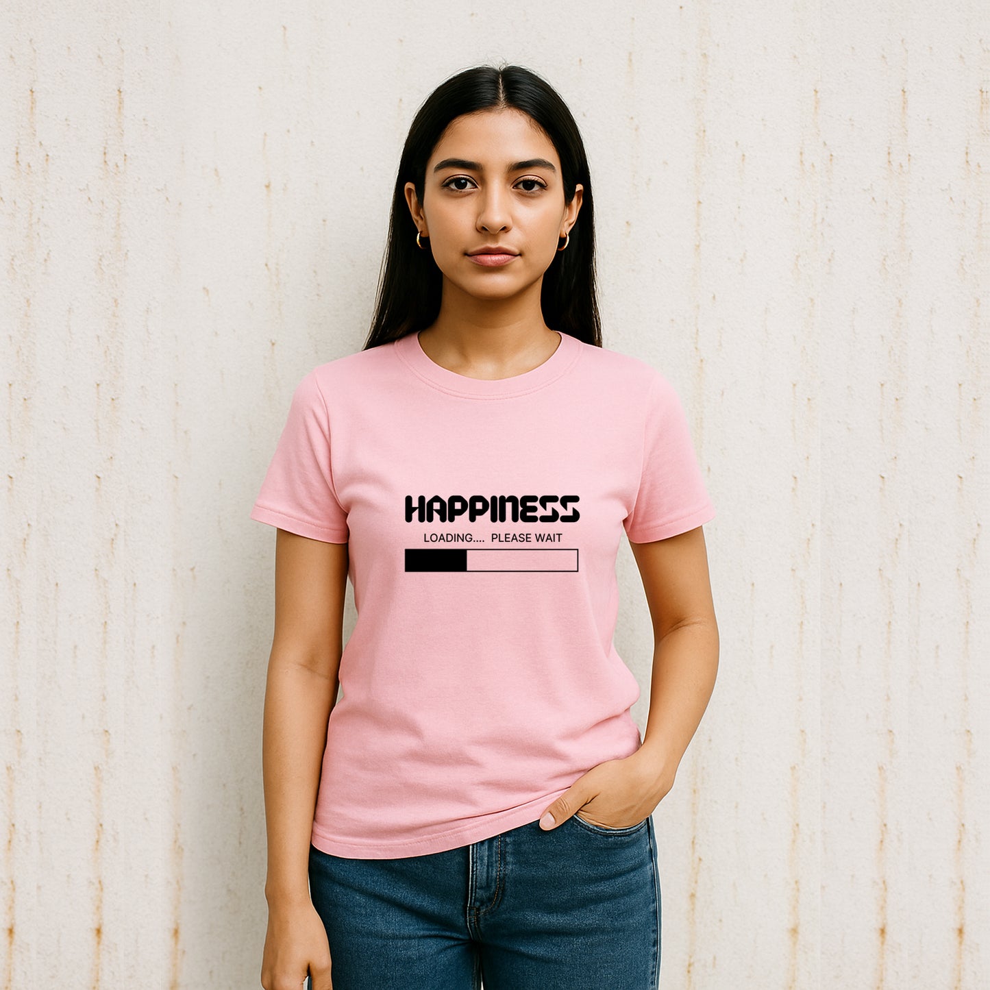 Happiness Unisex Regular Fit T-shirt