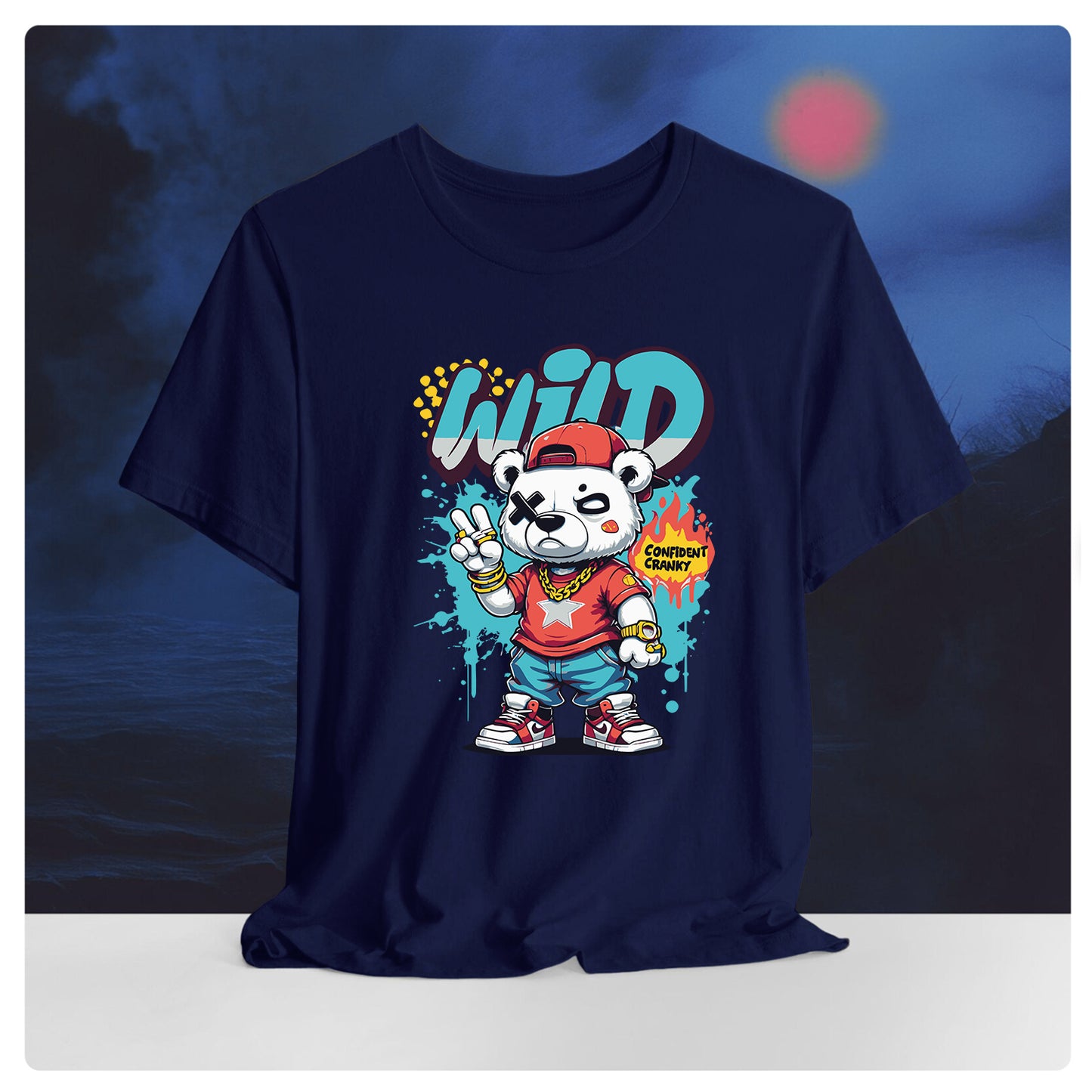 Wild Unisex Oversized T-shirt