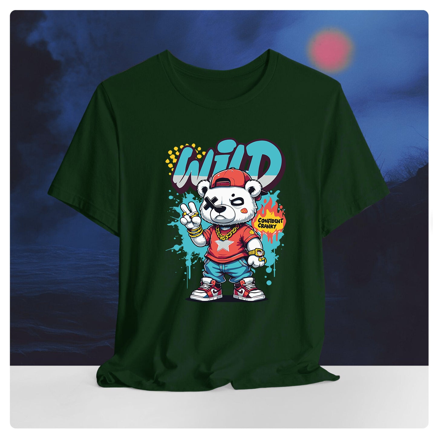 Wild Unisex Oversized T-shirt